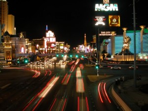 Las Vegas - Strip bei Nacht
