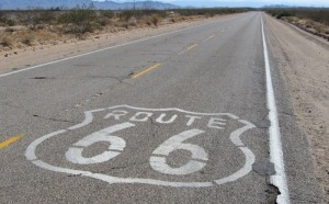 Route 66 Roadsign