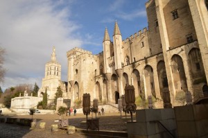 Historische Burg in Avignon