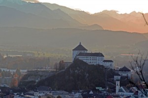 Das Örtchen Kufstein im Inntal