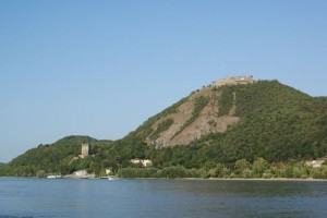 Blick auf die Donau und Visegrad