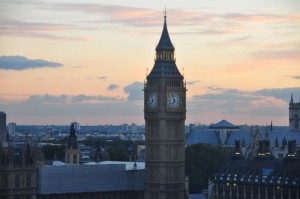 Der Big Ben in der englischen Hauptstadt London