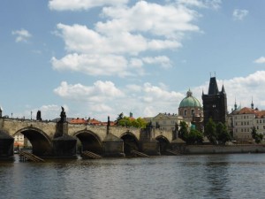 Die berühmte Prager Karlsbrücke
