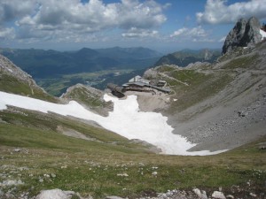 Hütte auf dem Karwendel