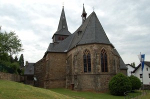 Die St. Laurentiuskirche in Marmagen