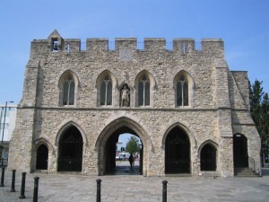 Eines der Sehenswürdigkeiten von Southampton - Das Bargate 