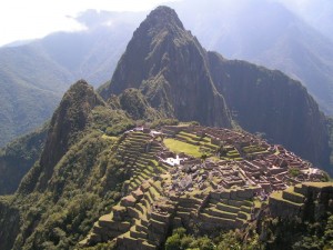 Die Inkastadt Machu Picchu in Peru